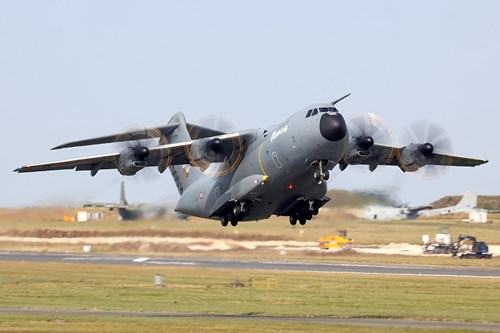 A400M flexes its muscles - how after a decade in service, the European airlifter is pulling its weight #avgeek #NATO #Airbus ow.ly/Kces50RbcaC