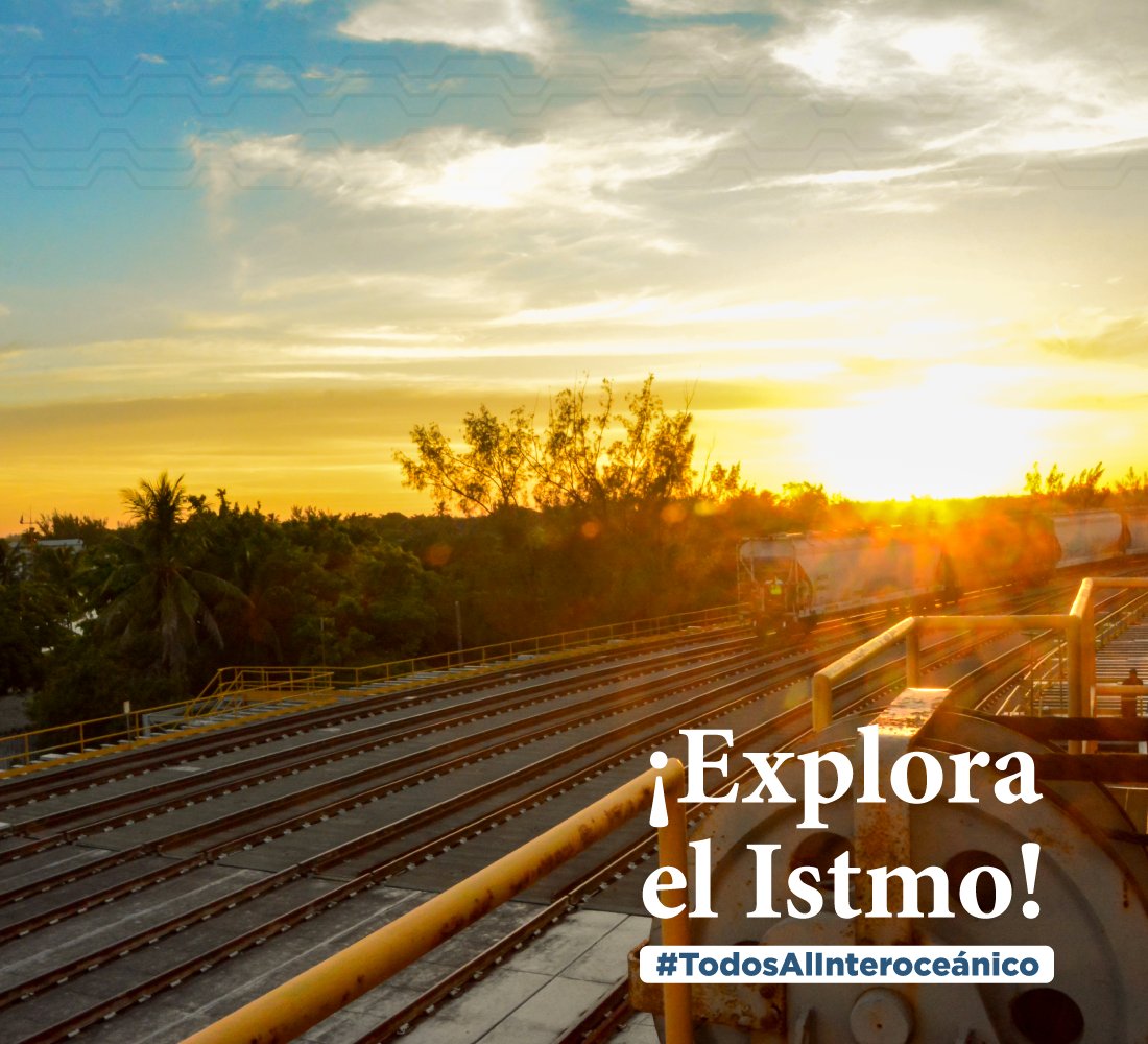¿No sabes qué hacer este fin? Recorre #Oaxaca y #Veracruz a bordo del @ferroistmo. 🚉🙌🏽
# TodosAlInteroceánico
#CIIT#México #CorredorInteroceánico#Istmo #Interoceánico #viajes
#IstmoDeTehuentepec