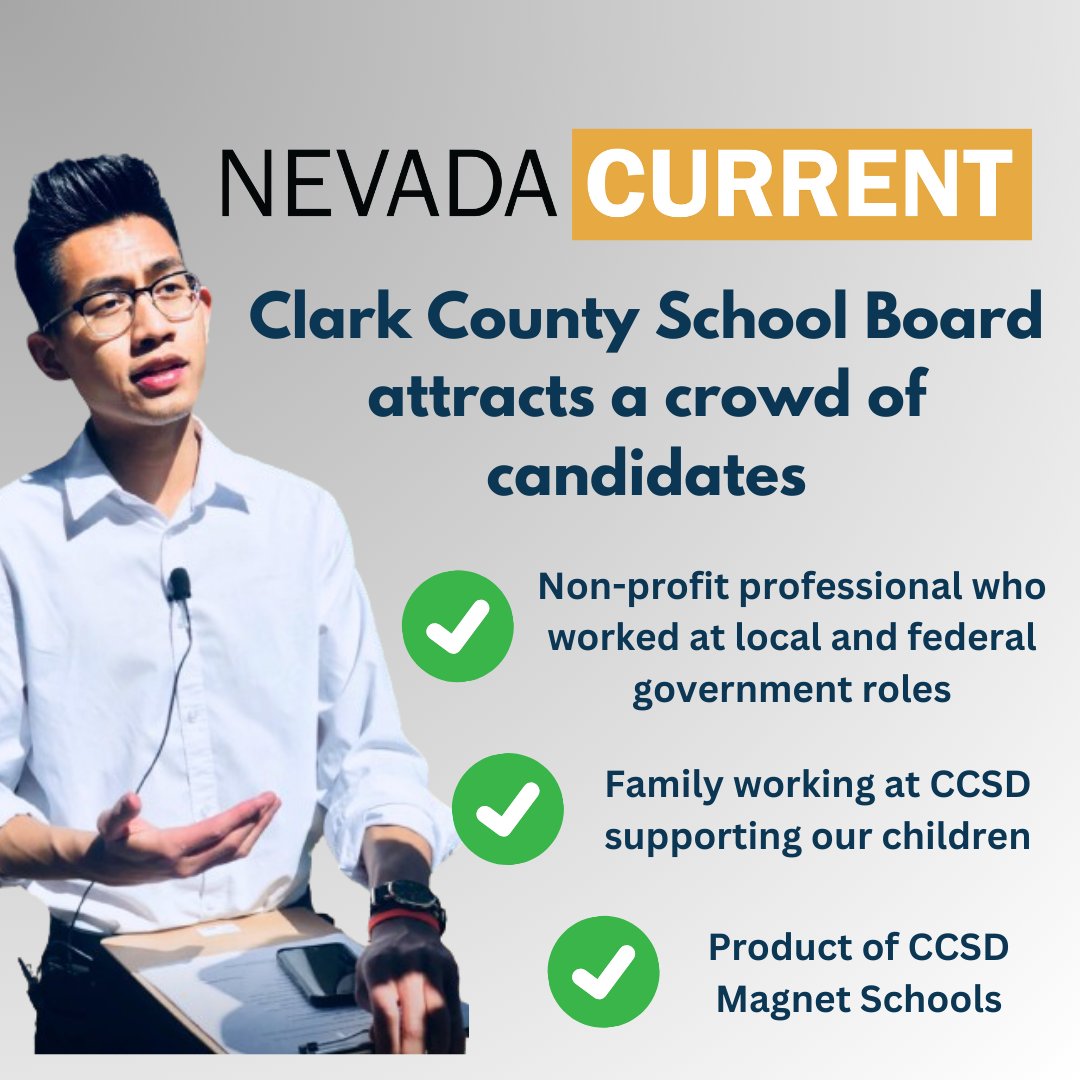 In case you might have missed it - news about our campaign is spreading across Clark County! Thank you to the @AsianJournalCom, @NevadaCurrent, and Nevada's press for informing the public about the upcoming CCSD race. Let's win: votecatarata.com