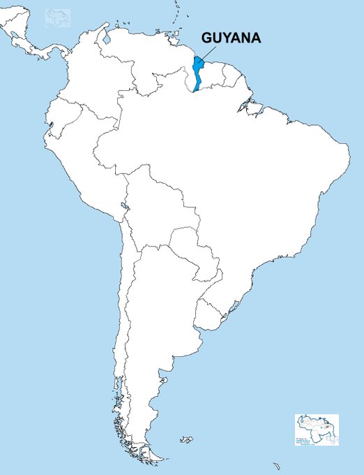 Es hora de luchar contra las décadas de manipulación guyanesa. mostremos la Verdad. Ayúdanos a compartir este mapa con el resto del mundo. Estos son los límites INDISCUTIBLES de #GUYANA #9Abr #MiMapa #EsequiboEsVenezuela #TigriIsVanSuriname