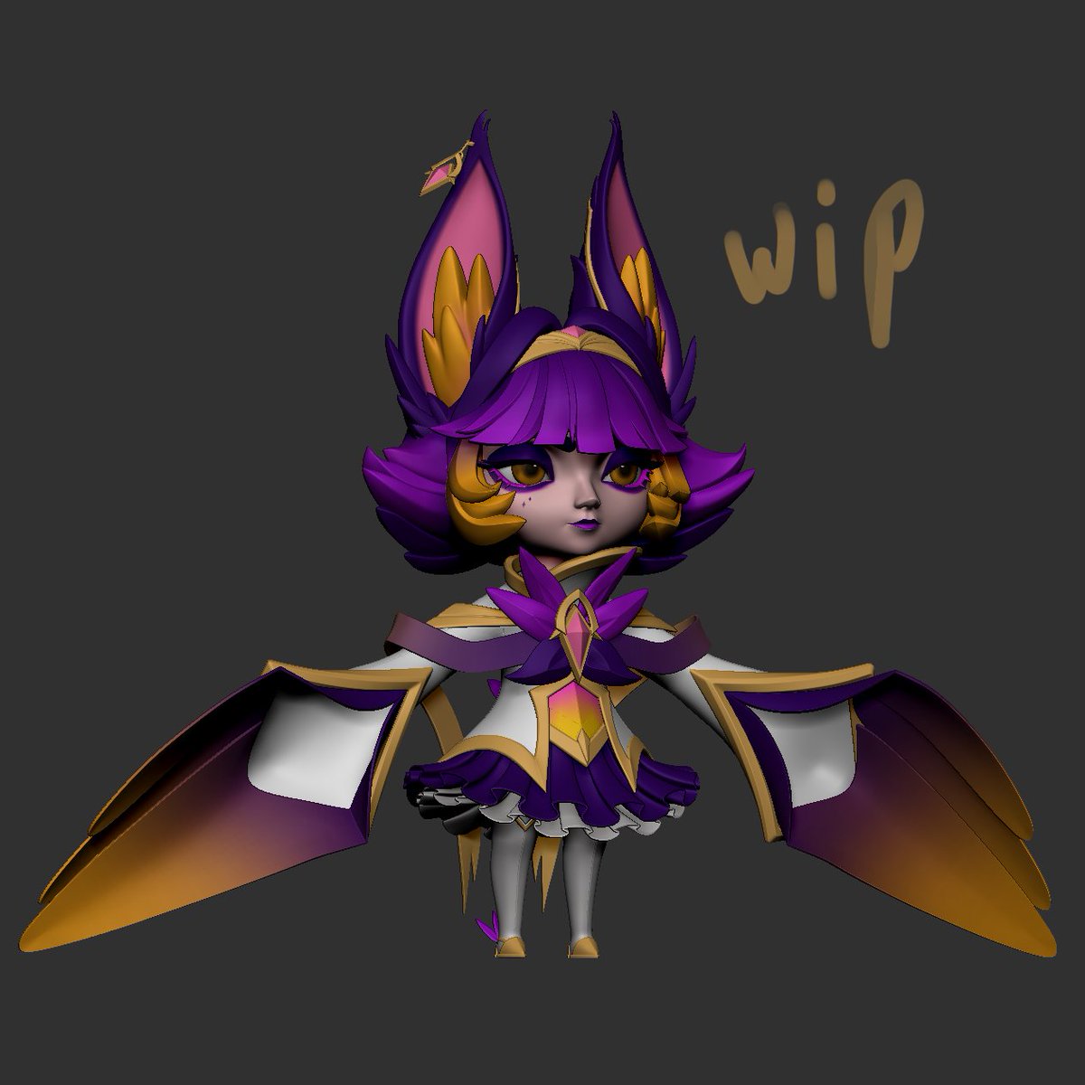 SculptGuy's tweet photo. Happy #PortfolioDay! My name is Jovanny and I'm a 3D Character artist. I've been practicing more stylized art and I love it! https://t.co/gl6Q1VCXtH