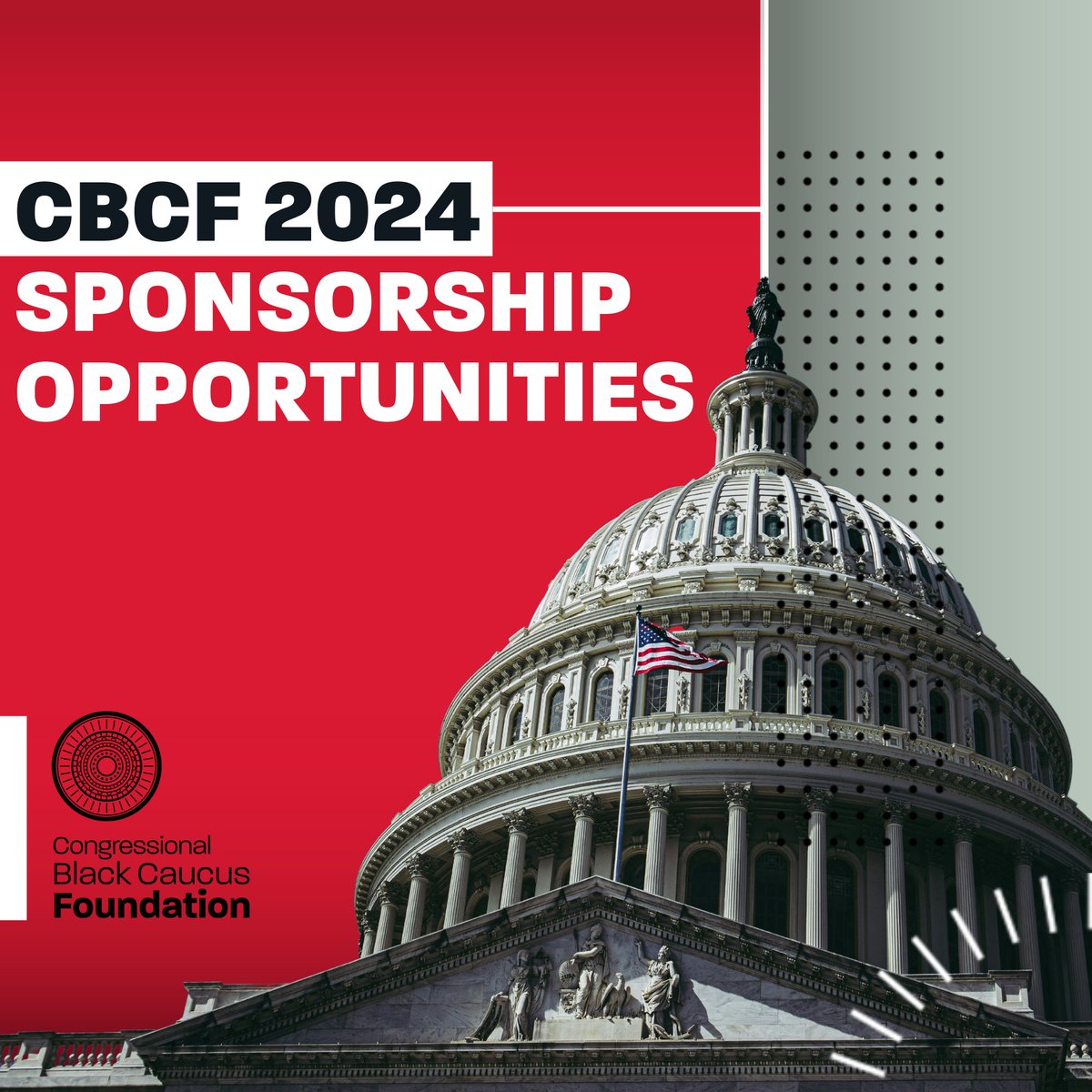 Are you passionate about supporting initiatives that uplift the Black community? Become a #CBCF sponsor! Contribute to meaningful change with us & gain visibility and recognition for your organization. Learn more: bit.ly/43ZeFB9 #opportunity