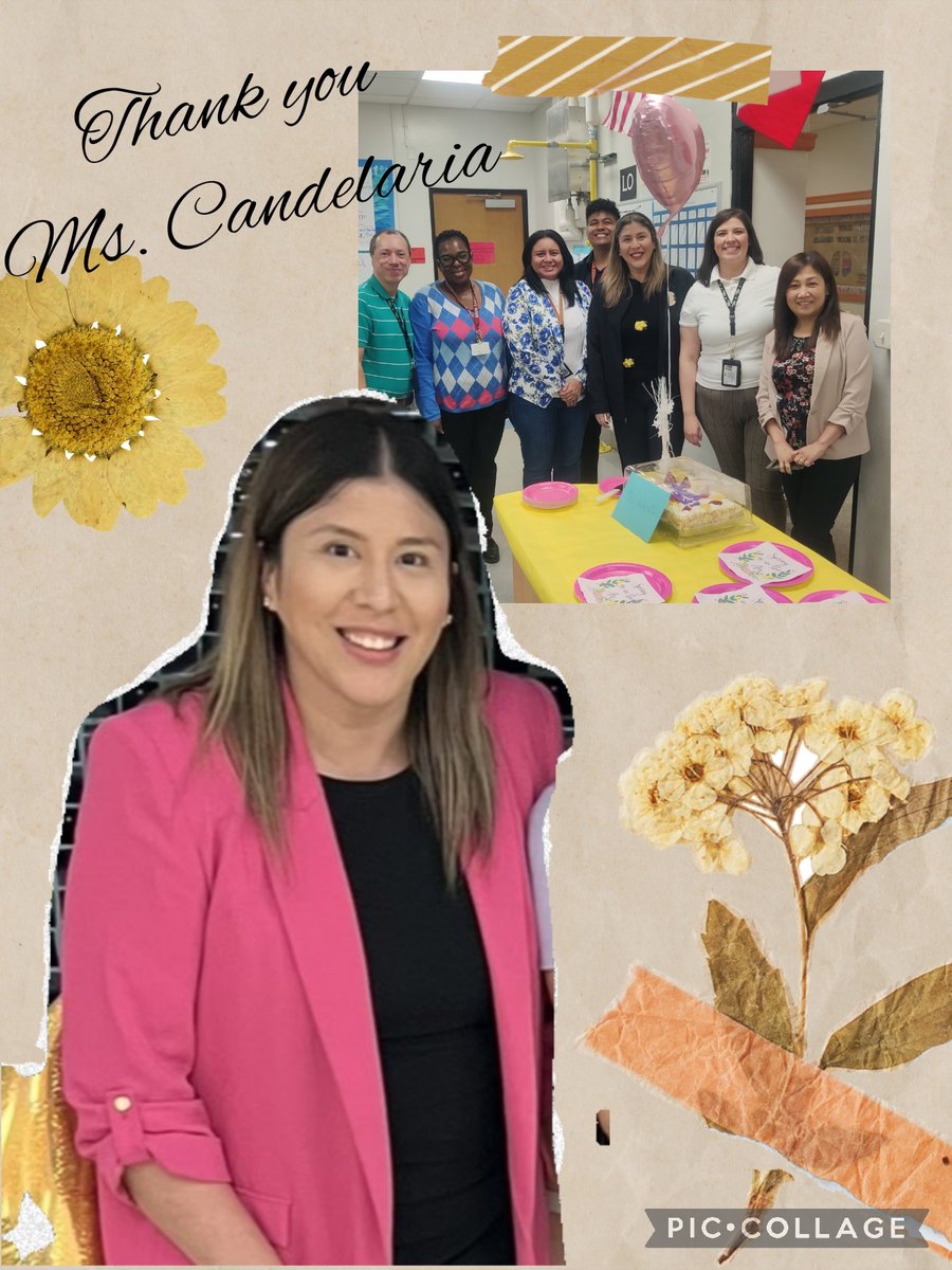 We finally had time to celebrate our Rockstar Assistant Principal @SuryCandelaria 🖤🐆🧡 @NavarroMS_HISD has the best 8th  grade AP.