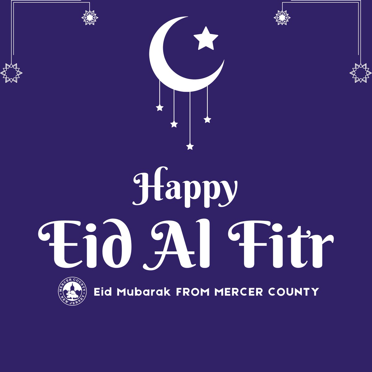 Eid Mubarak! Wishing peace, prosperity, and happiness to all those celebrating Eid-Al-Fitr in our community.