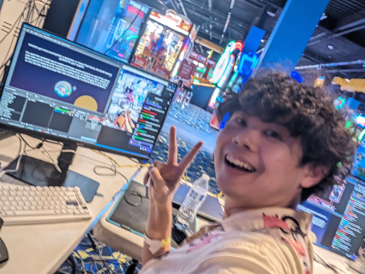tungjunyatham's tweet image. Back from #Zenith2024, an amazing DDR tournament we got to conduct in Vegas. This event felt surreal, one where the sum was greater than its parts.
Legit felt like the esports streams I've been inspired by since starting this. proudest work yet
@socalddr made the stars align 🙏