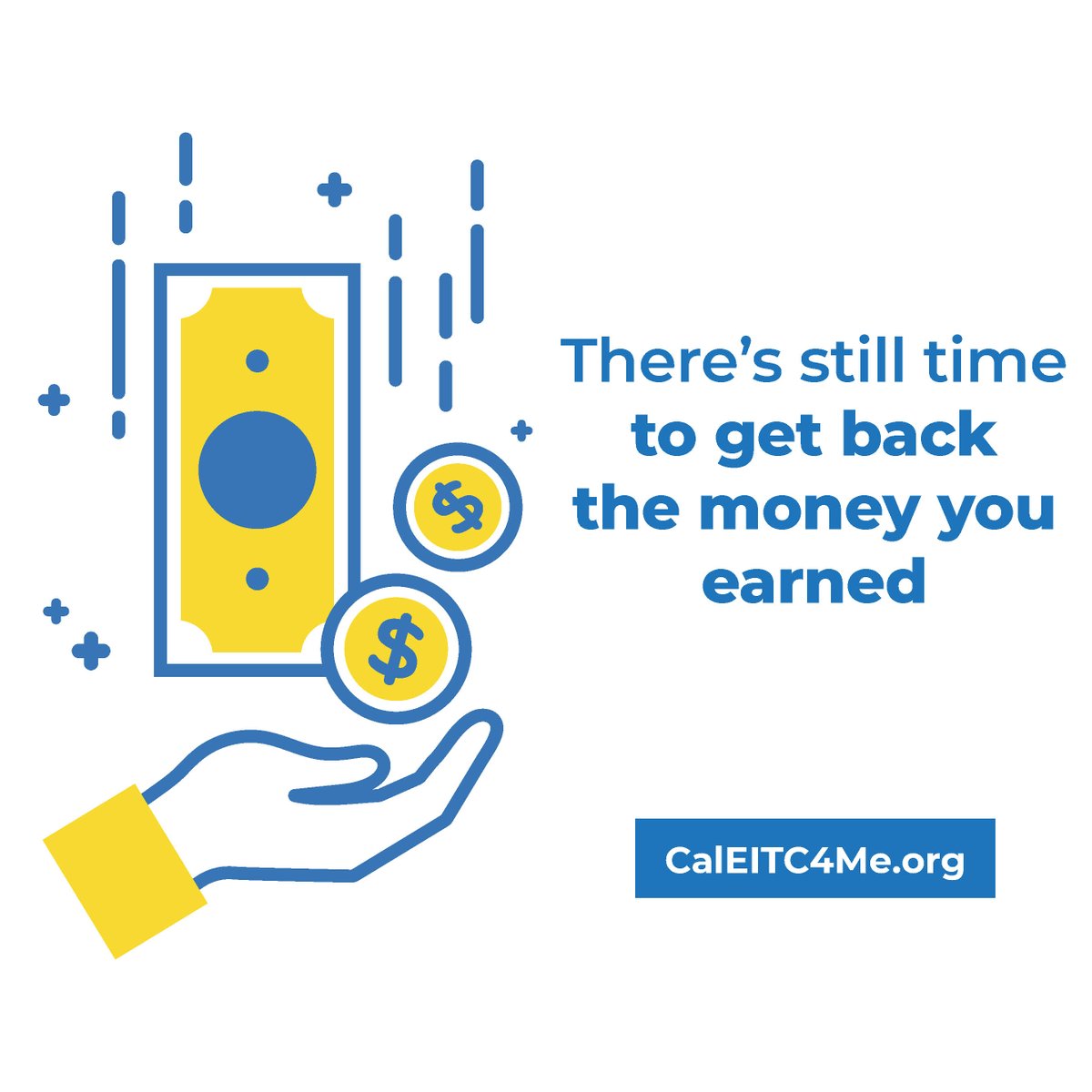 There’s still time to get back the money you earned. You still have 5 days until #TaxDay on April 15. Find free, IRS-trained tax prep at CalEITC4Me.org/fileyourtaxes