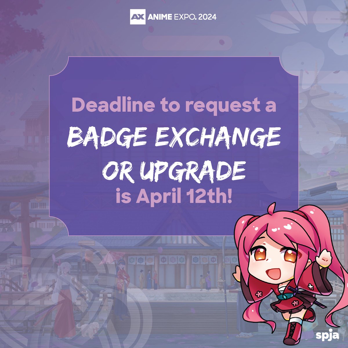 💥 Plans changed and want to attend a different day instead? One day of AX not enough and want the full 4-Day AX experience? All Exchange and Upgrade Requests must be submitted by April 12th to be considered!✍️ 🔗 More info: bit.ly/4cC2P3N