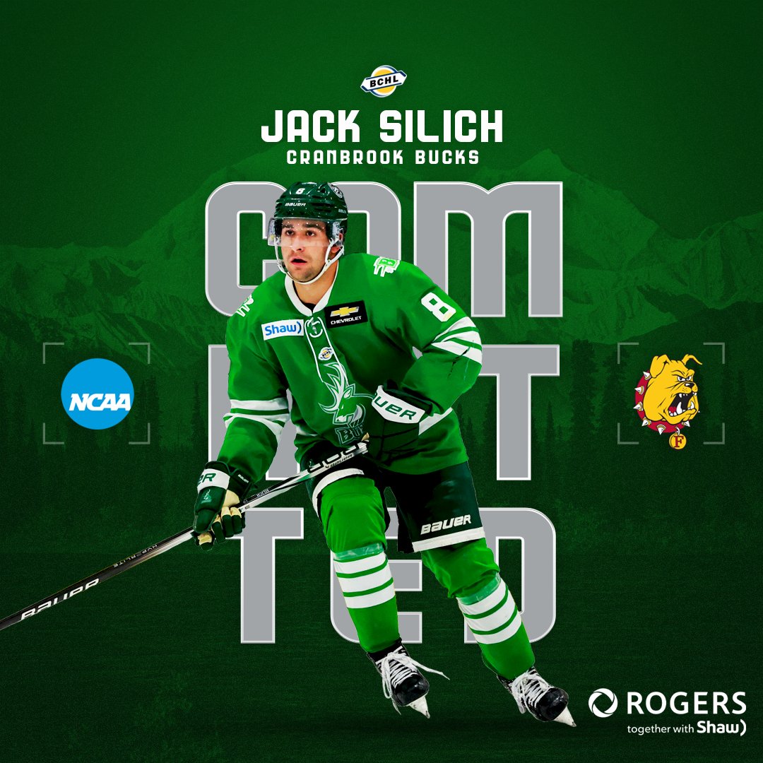 Congrats to Cranbrook Bucks F Jack Silich on his commitment to Ferris State University!

#ModernHockey | @Rogers 

📸 Liz Wolter