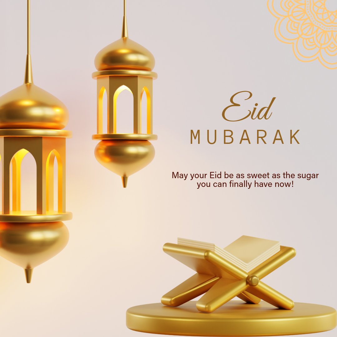 Celebrate the joy and blessings of Eid with your loved ones! Eid Mubarak to all! May this special day be filled with happiness, love, and prosperity.  Wishing you and your family a beautiful and meaningful Eid filled with peace and joy. #EidMubarak