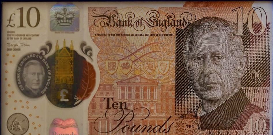 There it is coming 5th of June…#newbritishbanknote #KingCharles #banknote #bankofengland #QueenElizabethII #RoyalFamily