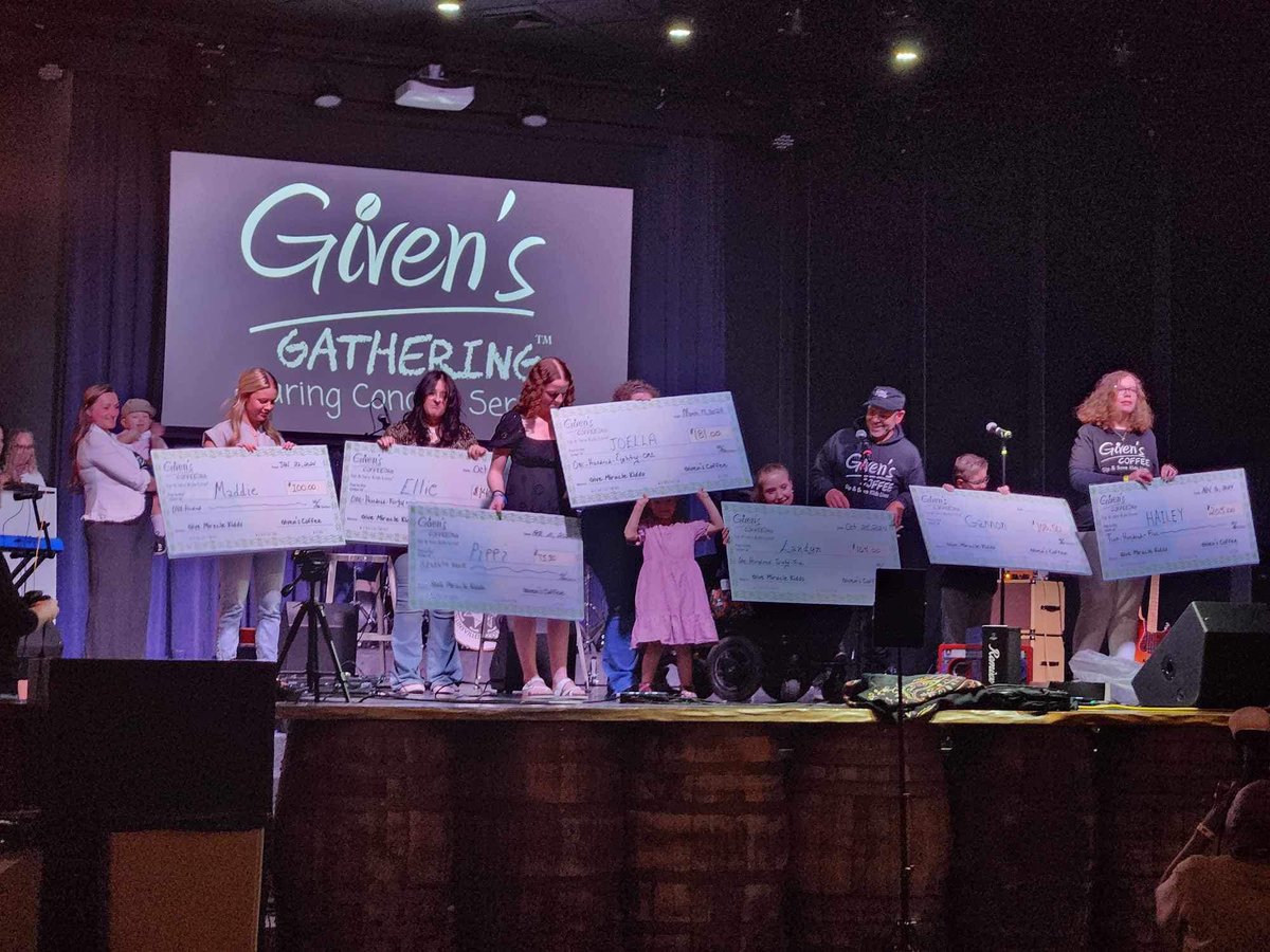 What an amazing night! Thank you to everyone who came out to Given’s Gathering Caring Concert Series in York, PA on Sunday. Total raised $153,282 for Penn State Health Children's Hospital, a member of @CMNHospitals So happy I could help ❤️#childrensmiraclenetwork #givenscoffee