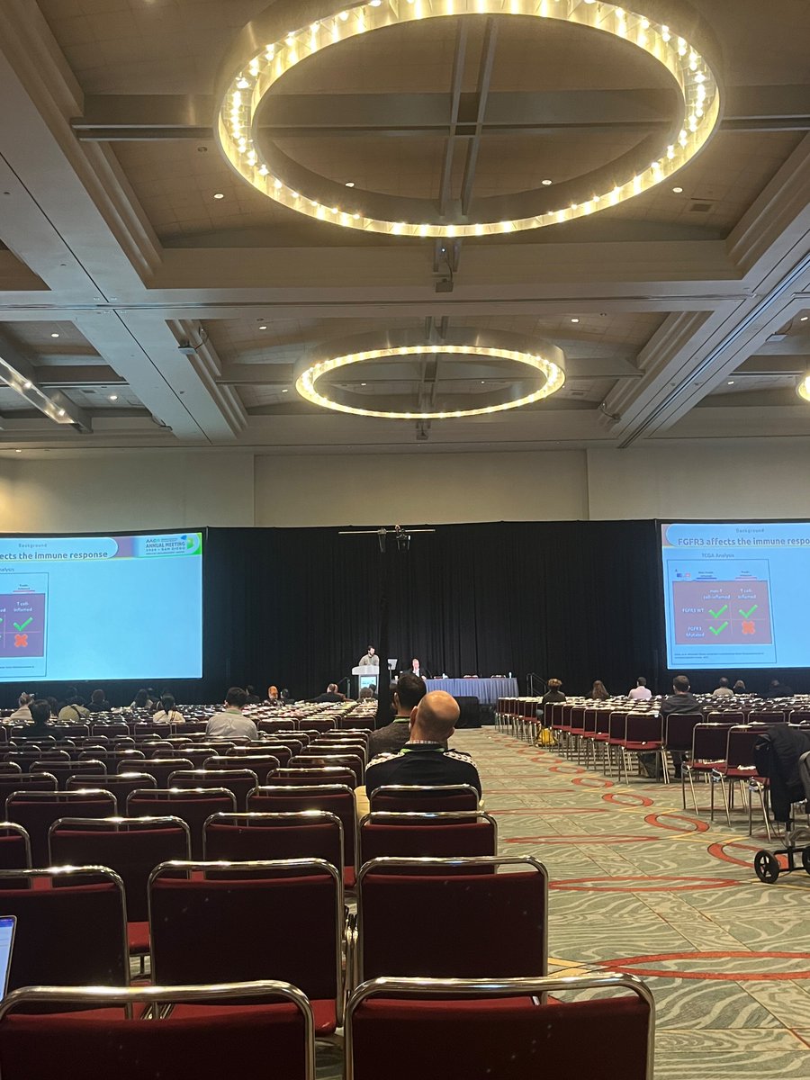 Presenting in AACR, <a href="/dbergman78/">Daniel Bergman</a> his work on bladder cancer.