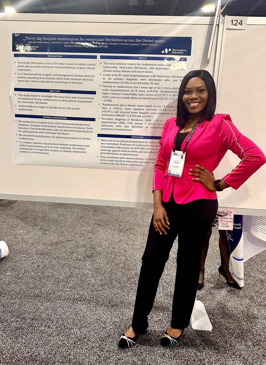 The atmosphere in the poster exhibition hall was electrifying, filled with intellectually stimulating case reports and research. It was an incredible opportunity to share my research and contribute to the collective pursuit of knowledge!
@ACCinTouch #ACCIMprogram @ABCardio1 #WIC