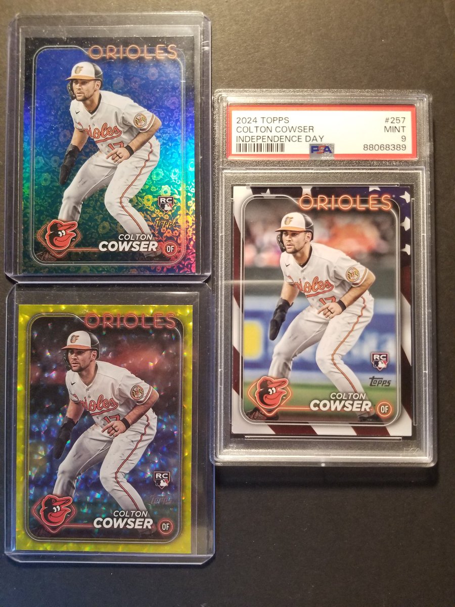 Baseball_Moods's tweet photo. Fitting #PCMailday on a day Cowser goes 2 for 4, 2 2Bs, 4 RBI.
Up to 25 of the S1 #257! Over halfway there.
#CyRanch #SHSU #Birdland #Moo https://t.co/7f88lSmrkB