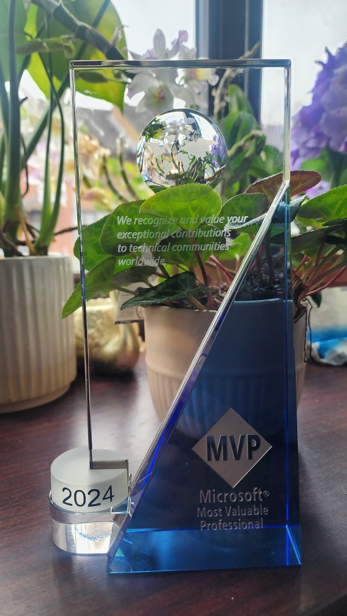 Today, I'm excited to share that I've received an amazing award. I want to thank everyone who helped make this happen—it's a team effort and feels like a win for the whole community.

Big thanks to Microsoft for their important support along the way.

#MVPBuzz #MVP #Community