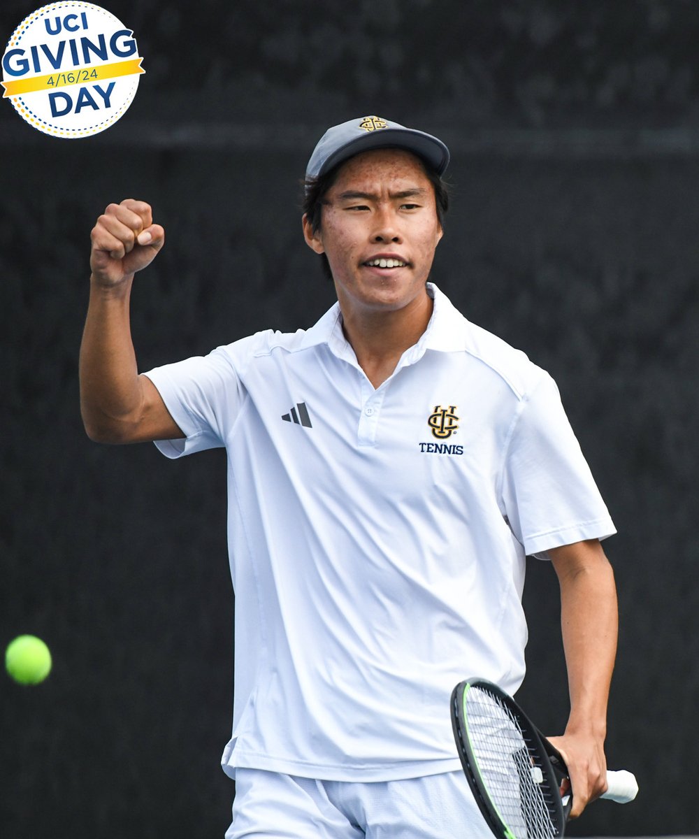 Fellow Anteaters... it feels great to do something good and support UC Irvine Men's Tennis for #UCIGivingDay on April 16th, 2024. There’s only 1 WEEK left! Please visit givingday.uci.edu/MensTennis to make an early gift! #TogetherWeZot | #UCIGivingDay