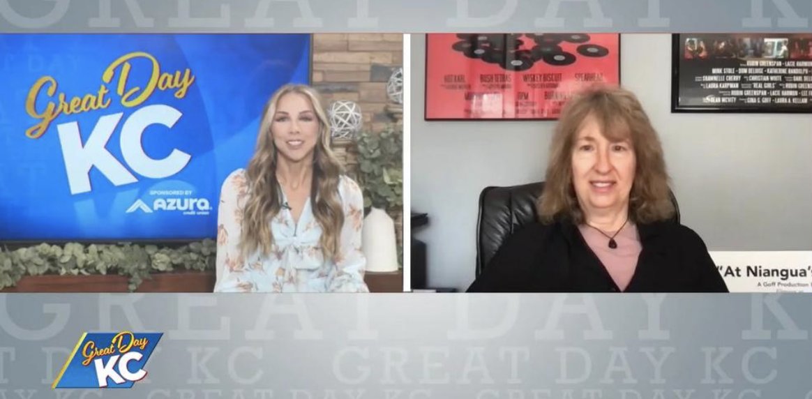 Thanks <a href="/GreatDayKC/">GreatDayKC</a> and <a href="/CarrieGillaspie/">Carrie Lippert Gillaspie</a> for having me on the show today to discuss the short film #AtNianguasEnd which our feature will be based on! The film screens at the <a href="/kcfilmfest/">Kansas City FilmFest International</a> this Friday at 8:20pm at #amcwardparkway14 in Kansas City. <a href="/fox4kc/">FOX4 News Kansas City</a> <a href="/KansasCityFilm/">KC Film</a> <a href="/Bo4Shore/">Bo Shore</a>