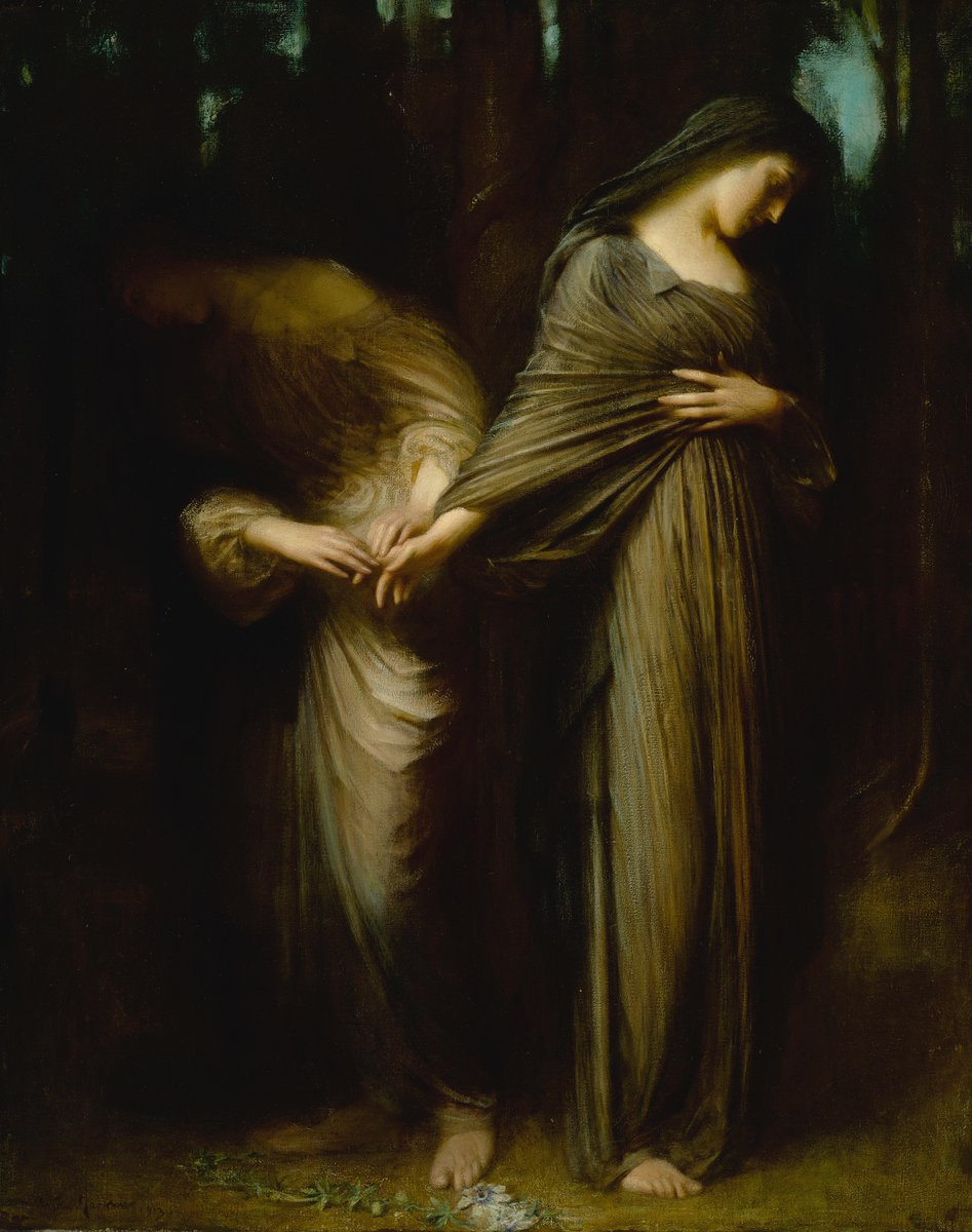 Arthur Hacker, Vale (farewell), 1913, Oil on canvas