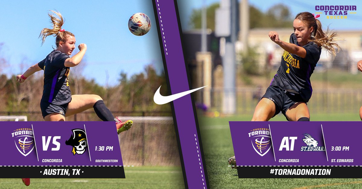 Come support @CTXWSOC in a pair of spring matchups this Saturday at St. Edwards! 

📍 Austin, Texas
⏰ 1:30 & 3PM
🆚 Southwestern & St. Edwards

#TornadoNation🌪️