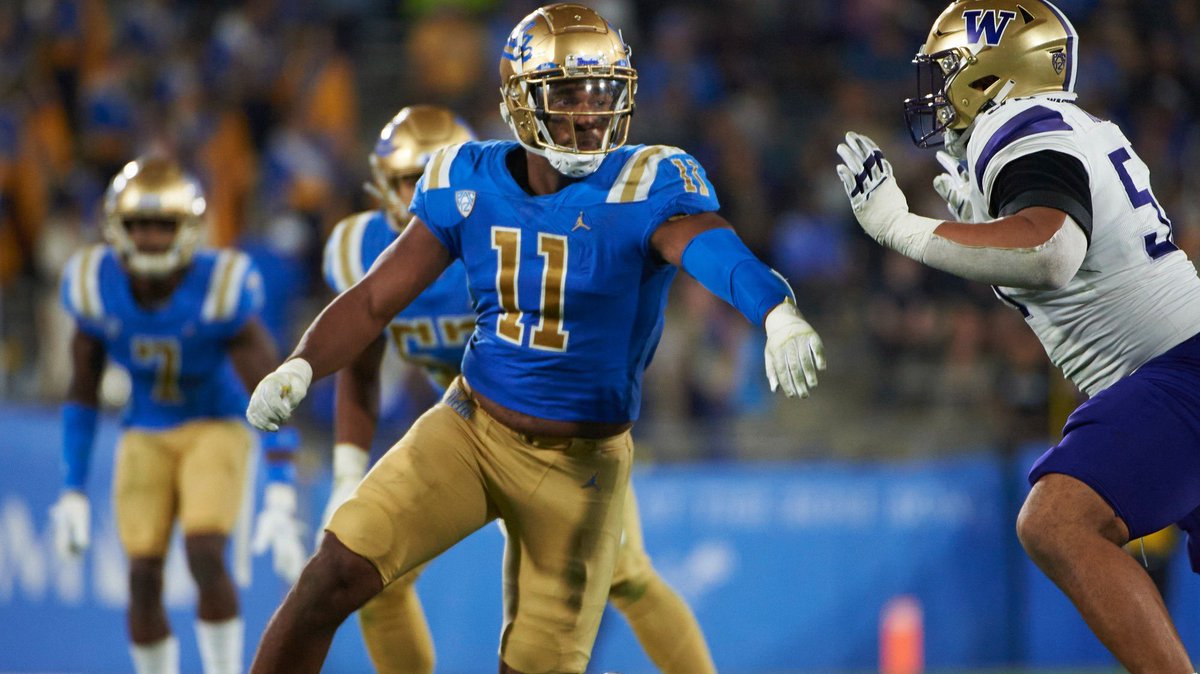 NEWS: UCLA defensive end Gabriel Murphy a TOP-30 visit with the Minnesota #Vikings, sources tell @_MLFootball. @GabrielMurphy_ had zoom meetings with the #Patriots, #Bengals, and #Jaguars.