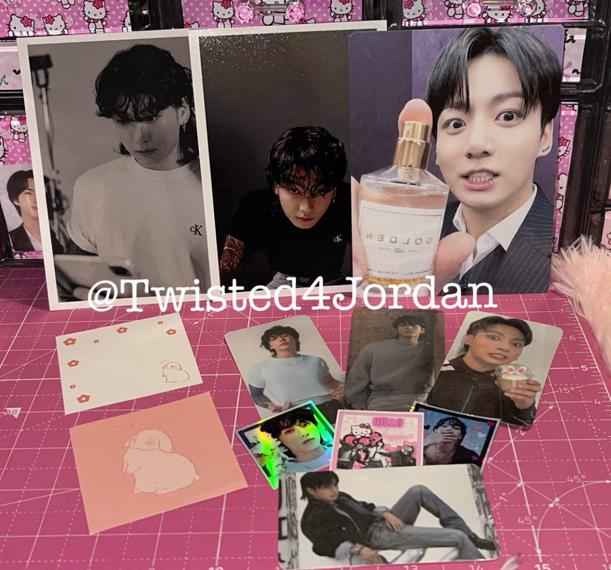 💜Jungkook GA💜 👉🏼Followers Only 🐰Like-RT 👉🏼Enter Only Once 🐰Comment location, post anything that makes you happy and this emoji 🐰 👉🏼Stamp Ship 👉🏼Items shown & more 👉🏼USA-Global 👉🏼Post Proof upon receiving Ends 4/16/24 Noon CST #Jungkook #BTS #Giveaway #JKGA #Kindness💜