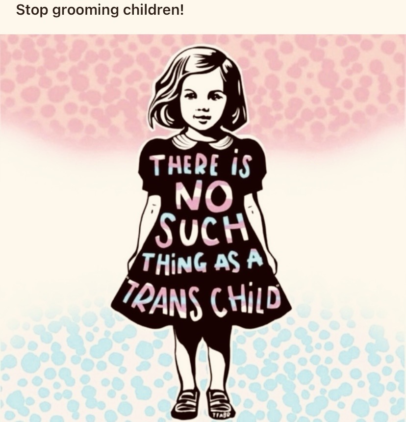 There is no such thing as a trans child!
