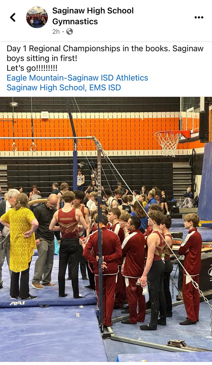 @Gymnastics_SHS continues to excel at Regionals. Keep it up, Rough Riders! 

#RiderNation 
❤️💛