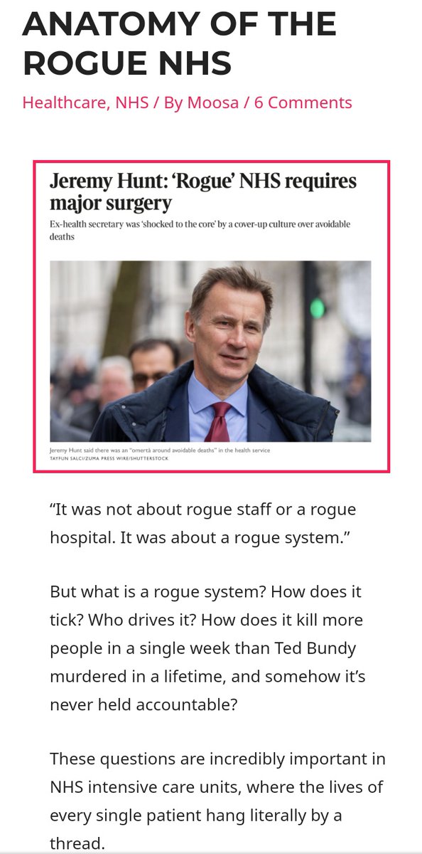 @DrMQureshi Our very own @DrMQureshi on @drcmday case and what it shows about the Rogue NHS cygnusreports.org/rogue-nhs/ Take a deep breath