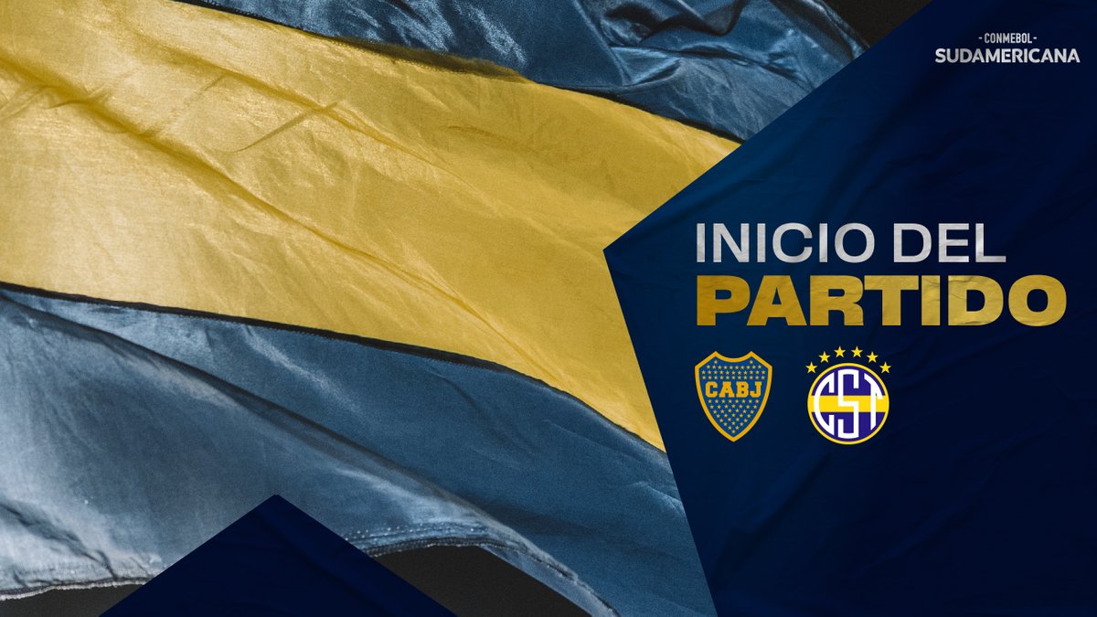 🔛 ¡𝗖𝗢𝗠𝗘𝗡𝗭𝗢́ 𝗘𝗟 𝗣𝗔𝗥𝗧𝗜𝗗𝗢! ⠀ #Boca y Sportivo Trinidense ya juegan en La Bombonera por la 2da fecha de la Copa #Sudamericana🏆 💻📲 linktr.ee/elcanaldeboca ⠀ #DaleBoca 🔵🟡🔵