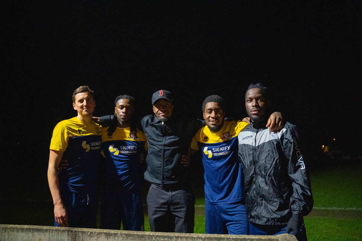 🐏 Delighted to see co-owners Danny Young & @wilfriedzaha rooting for the Rams at Camberley Town this evening 📸 Here you have it - our goal scorers on the night with a personal congratulations from Wilf 👏