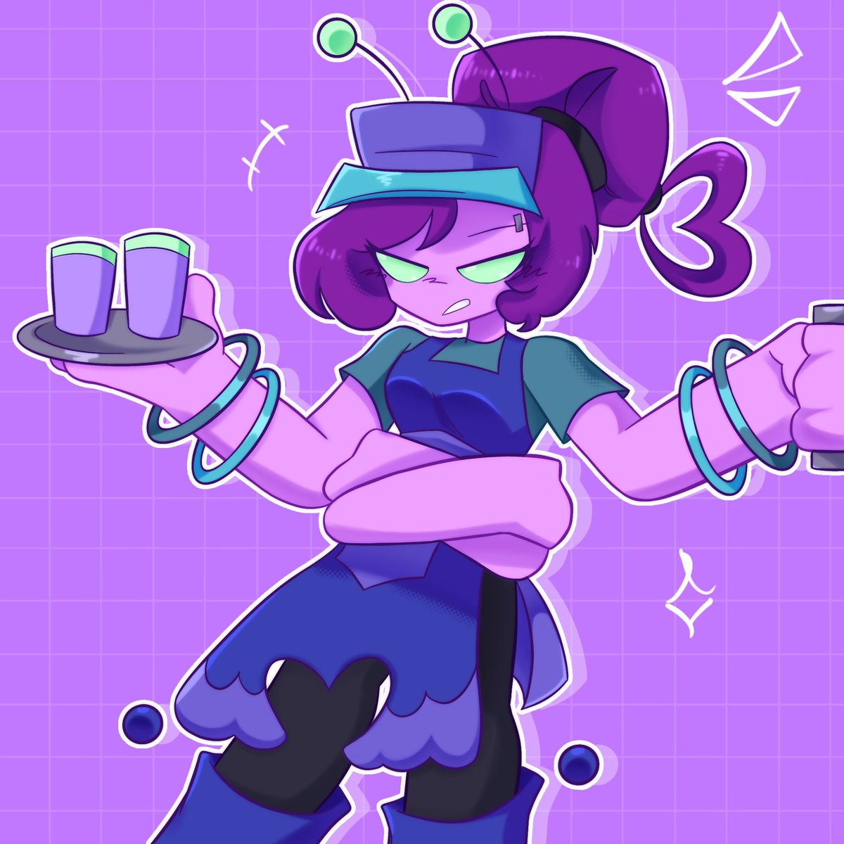 Blakedoodles_'s tweet image. Java art cause I already love her :D

Also yw with the iris 7 souls lmao @CesarFever_