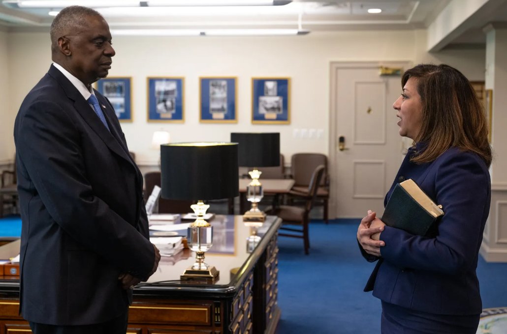 The strategic value of information to decision-making is critical for our warfighters and industry partners—and that’s exactly why we stood up @DODCDAO. Today, I swore in Dr. Plumb as the new CDAO chief, whose expertise will undoubtedly enhance the CDAO’s innovative efforts.