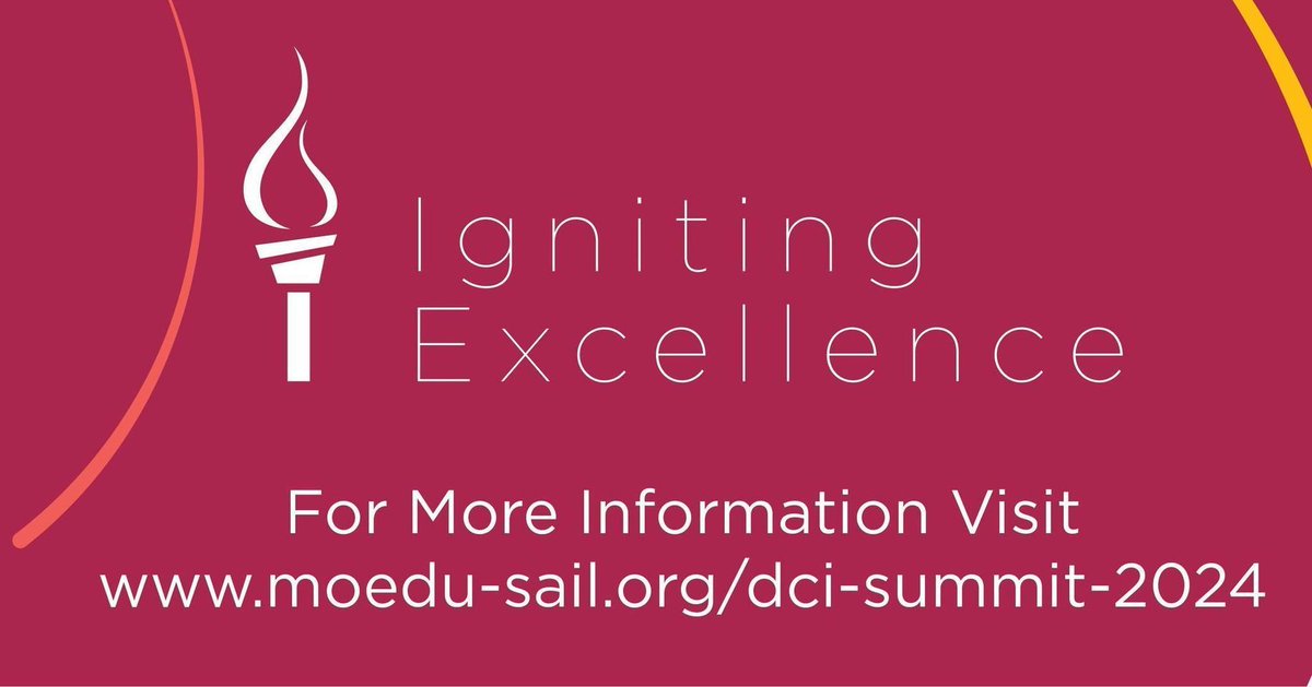 The DCI Annual Summit is now open to all Missouri districts! In the past, the summit has focused solely on districts participating in District Continuous Improvement. This year we are pleased to make it available to all Missouri districts. buff.ly/4aIVLRe