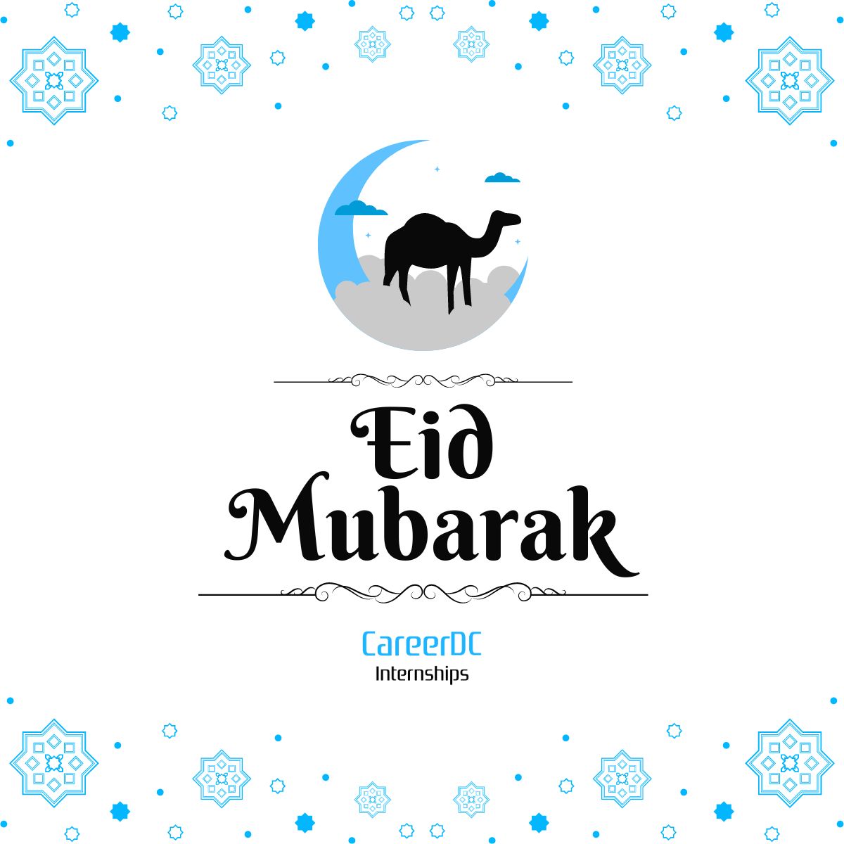 May the joy of Eid remind us of being grateful 🌙 Eid Mubarak!

#EidMubarak #EidAlFitr #Eid2024 #careerdc