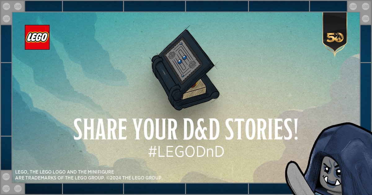 We want to build your favorite Dungeons & Dragons moments with LEGO! Share your D&D story in the replies with #LEGODnD and our master builders might turn it into reality.