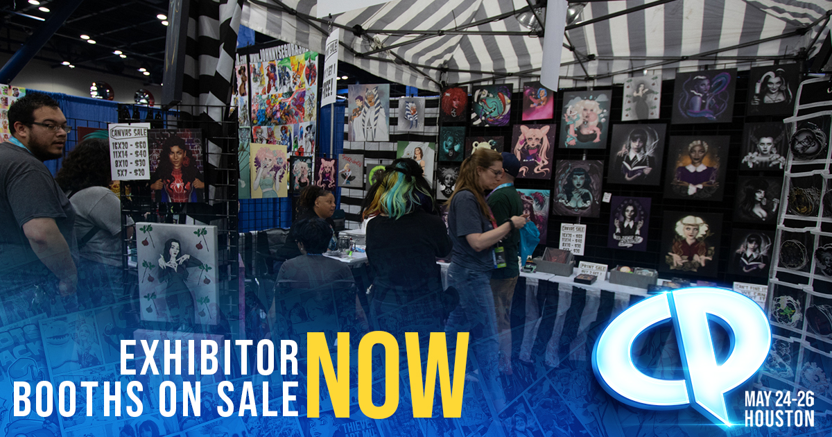 🌌 Attention creators and pop culture enthusiasts! 🎨 Booth sales for #Comicpalooza 2024 are OPEN! 🚀 Snag your booth like a limited-edition comic – choose your location and soar to new heights! 🚀💼 Don't miss out! Apply now: bit.ly/3tWc7pu #CP2024 📷: Edward Hall