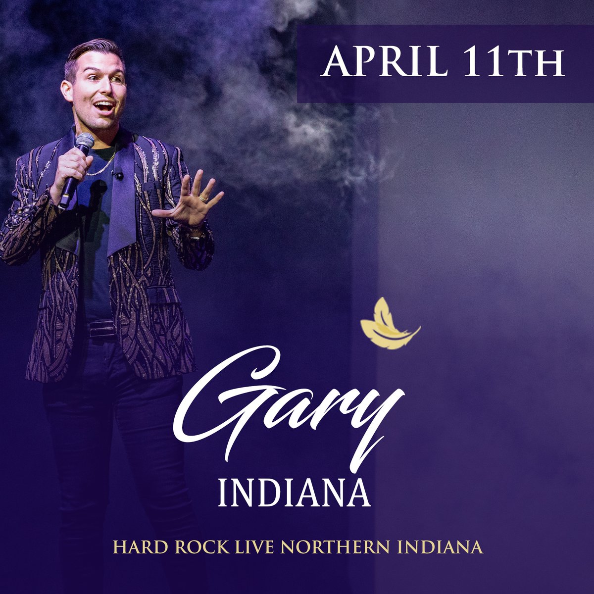 🌟 Indiana, gear up for a night to remember. Join Matt Fraser at Hard Rock LIVE on April 11th for a night of psychic readings. Tickets are selling fast, secure yours at MeetMattFraser.com
