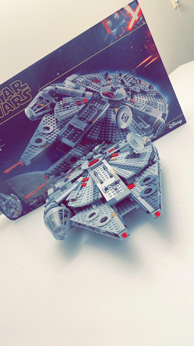 Build is complete! #Milleniumfalcon