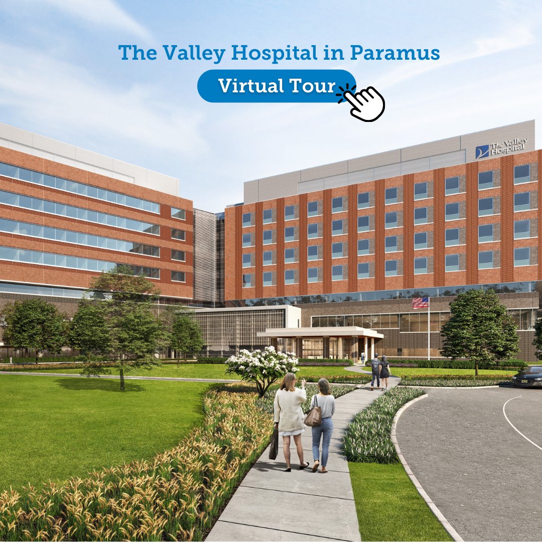 Take a virtual tour of The Valley Hospital in Paramus! Explore the layout of the hospital and check out key areas such as the Family Care Pavilion, patient rooms, and more. To view the tour, please visit virtualtour.valleyhealth.com. #ValleyInParamus #ValleyHealthSystem