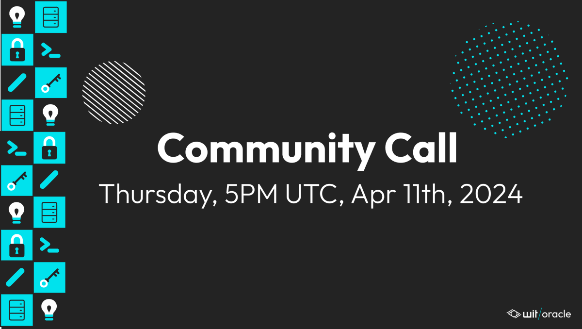 Join us in Discord for the next community call on Thursday, April 11th at 5PM UTC! Where we will discuss all things wit/2: updates to wallets, Witnet Solidity V2, the WIP on issuance, and more! htttps://discord.gg/witnet #Witnet $WIT
