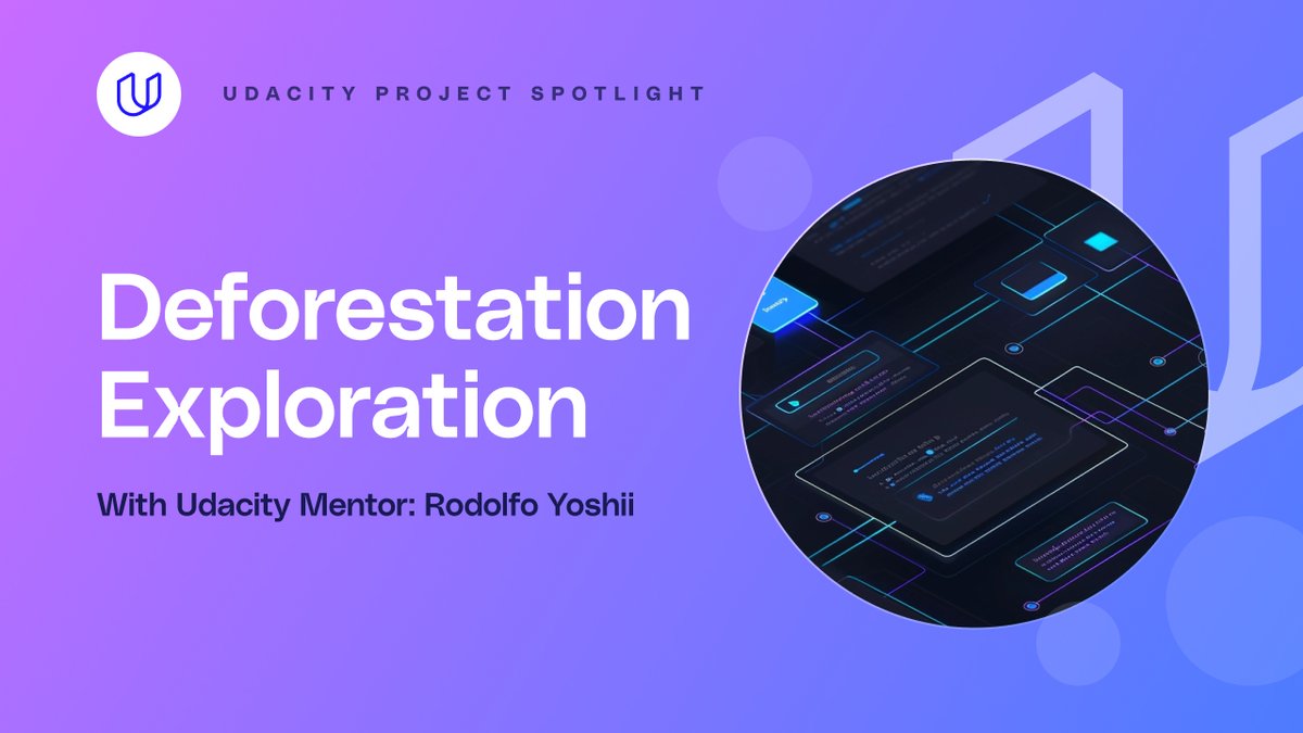 ⚒️ Udacity Project Walkthrough: In this video, Udacity Mentor Rodolfo Yoshii walks you through a hands-on project in our SQL Nanodegree program that challenges you to use SQL to analyze the impact of deforestation. 👉 bit.ly/4aL7PkY #SQL #DataAnalysis