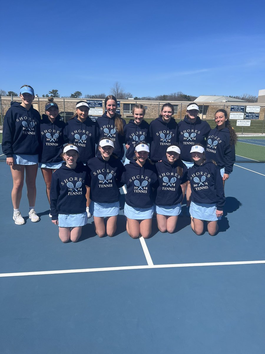 Congrats to Mona Shores Girls Tennis- opening the season with a solid 7-1 victory over Northview.