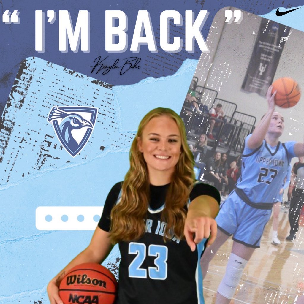 Run it back 💨

Kayla Bohr returns for her final year!

#UIU | #FeathersUp | #ALLin