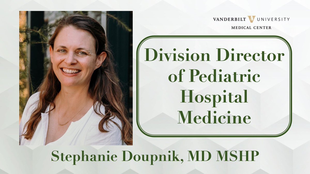 Drumroll please🥁 We're thrilled to announce Dr. Stephanie Doupnik as the newest member of our PHM family & our incoming Division Director! A leader in the field dedicated to child health & discovery, she'll no doubt steer us to even brighter horizons! Welcome to the family Steph