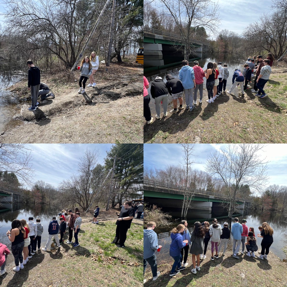 Successful Trout Release! #bmsed #medfieldps