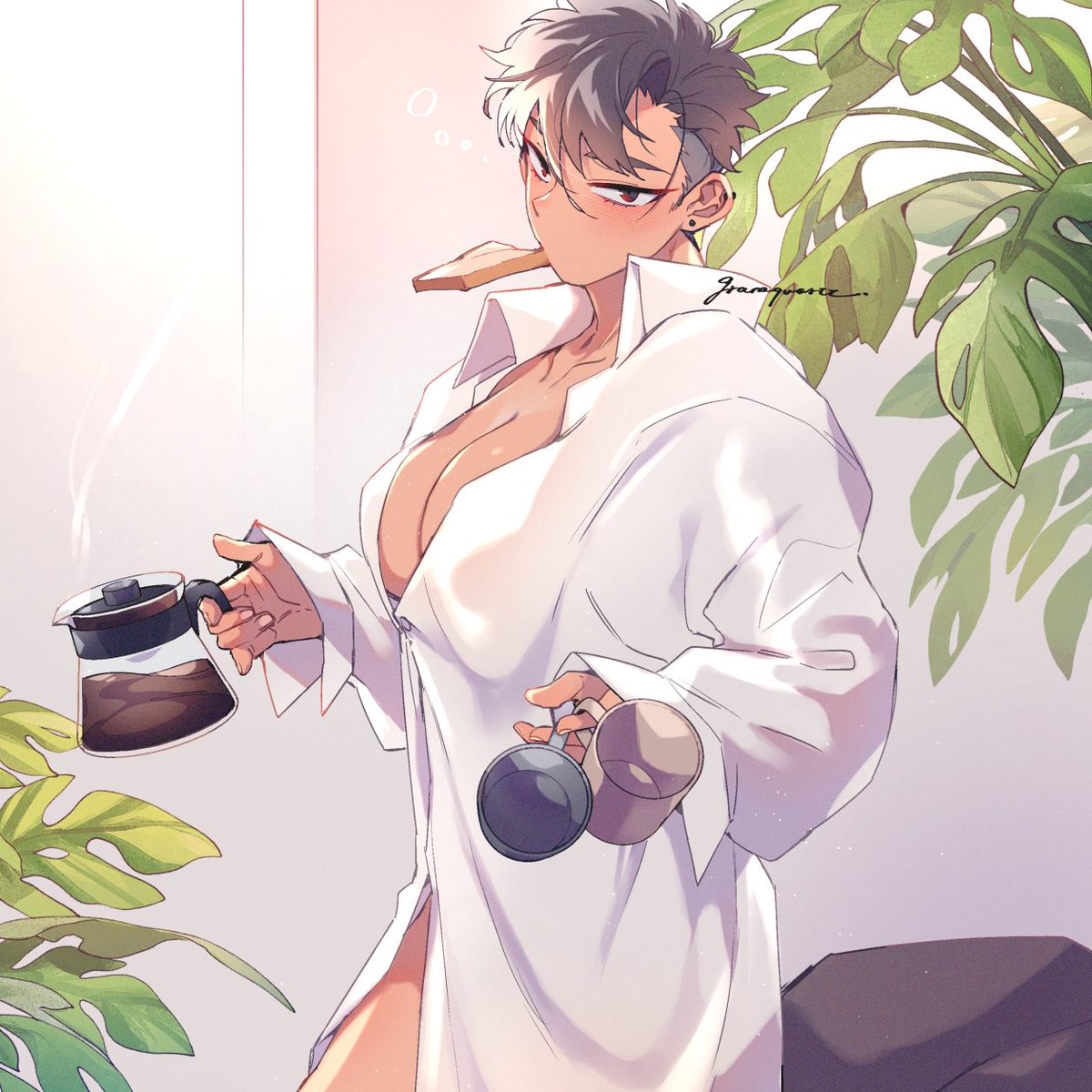 #対になってる絵をあげる
それぞれの朝のシチュエーション 