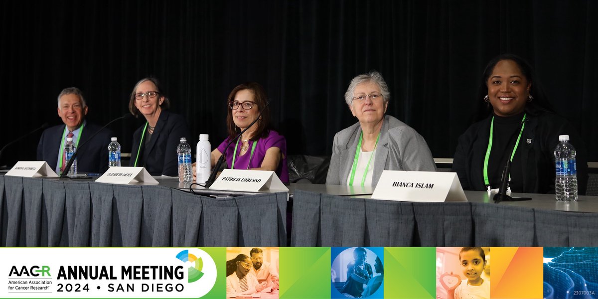 The Cancer Moonshot: Opportunities to Fulfill the Vision of the National Cancer Plan—@DrRoyHerbstYale moderated an #AACRSciencePolicy session today at #AACR24, featuring @NCIDirector Kimryn Rathmell, @AACRPres Patricia M. LoRusso, @DrLizJaffee, and @biancaislam.