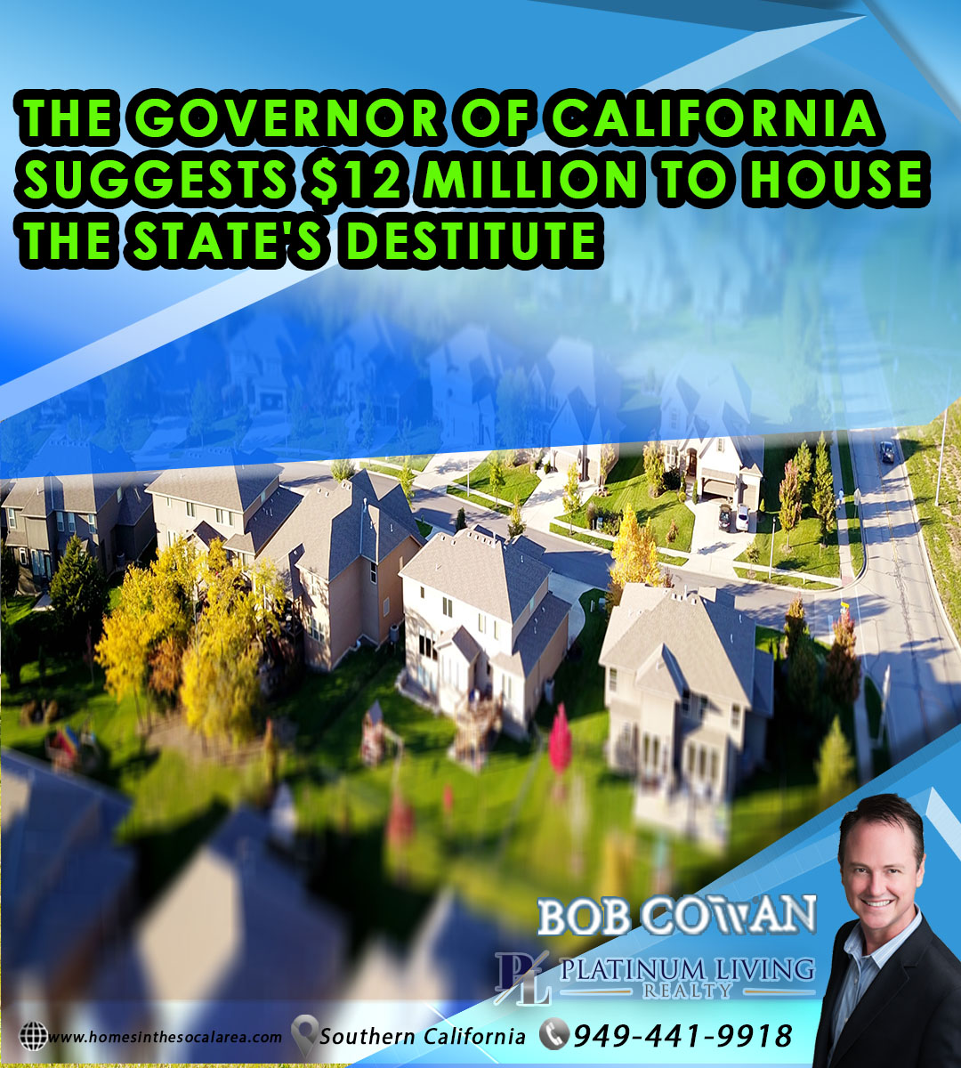 THE GOVERNOR OF CALIFORNIA SUGGESTS $12 MILLION TO HOUSE THE STATE'S DESTITUTE

👉You can find out more about this topic by going to my blog at:
homesinthesocalarea.com/blog/article/t…

#CaliLiving #WestCoastHomes #californiarealtor #caliproperty #californiahomesforsale #californialiving☀️🌴