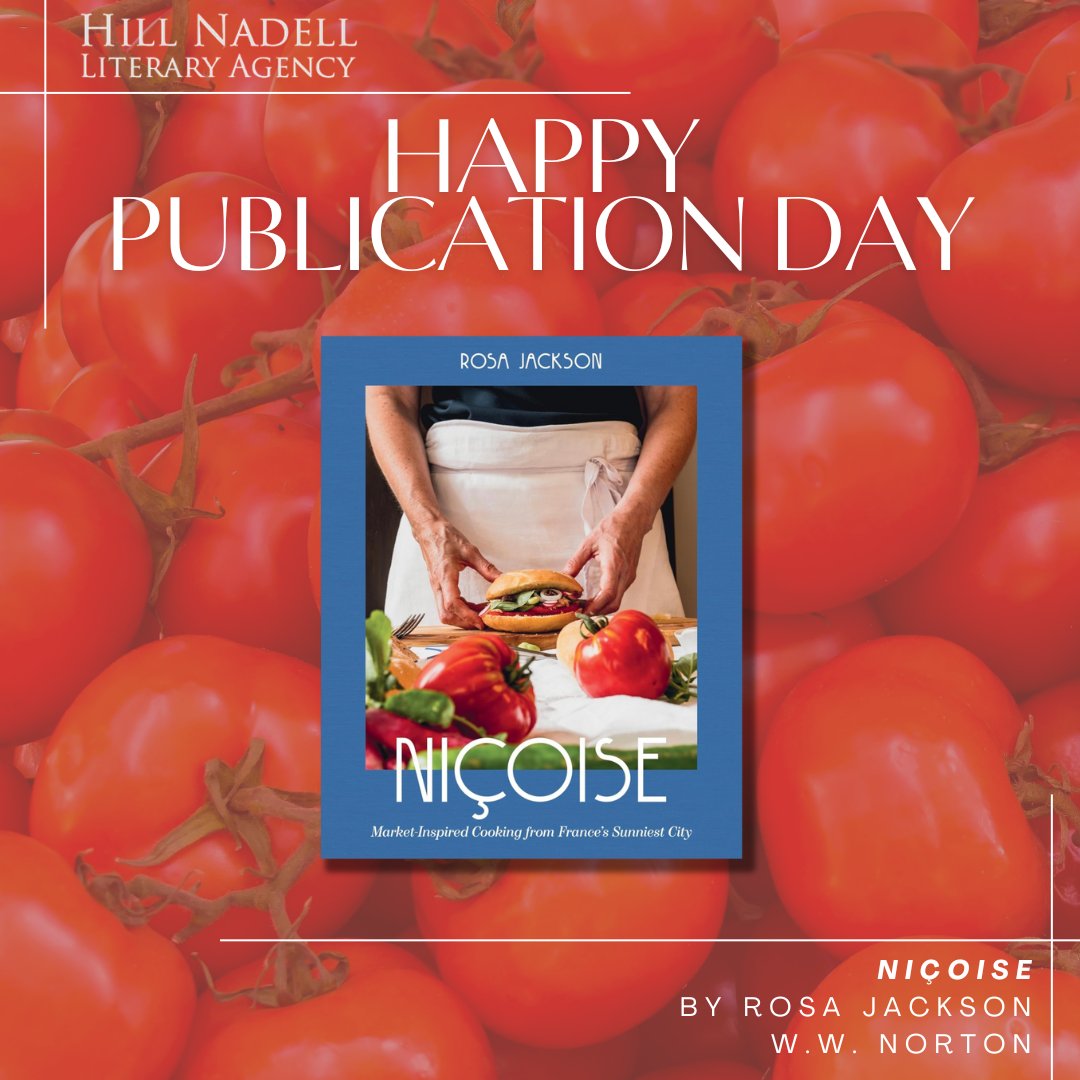 Happy Publication Day to NIÇOISE! In Rosa Jackson's beautiful new book, you'll find seasonal Niçoise recipes, visits with the local food community, and a look into the development of Rosa's life in Nice and her cooking school, Les Petits Farcis. Available today from W.W. Norton!