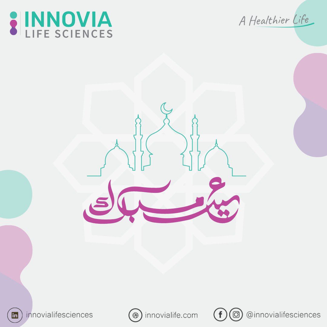 InnoviaLife's tweet photo. Eid Mubarik to All celebrating accross the globe 🌙🔆🎉

#innovialife #eidmubarak #ahealthierlife https://t.co/rAVnXhMV4u